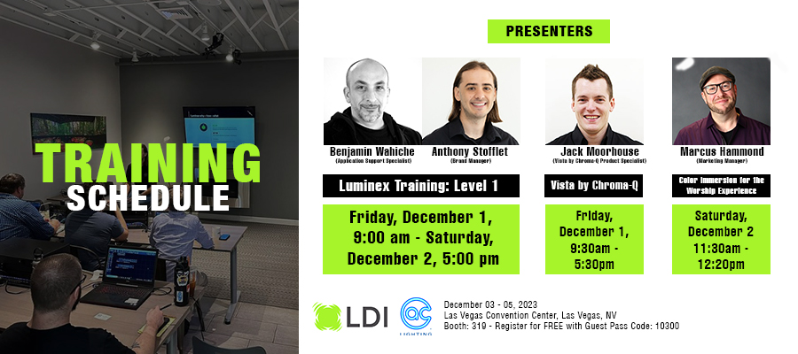 A.C. Lighting hosts Training during LDI