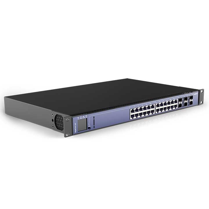 Luminex GigaCore 14R Ethernet Switch with PoE – AVLGEAR