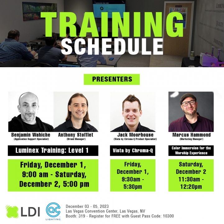 A.C. Lighting Inc. hosts Training during LDI