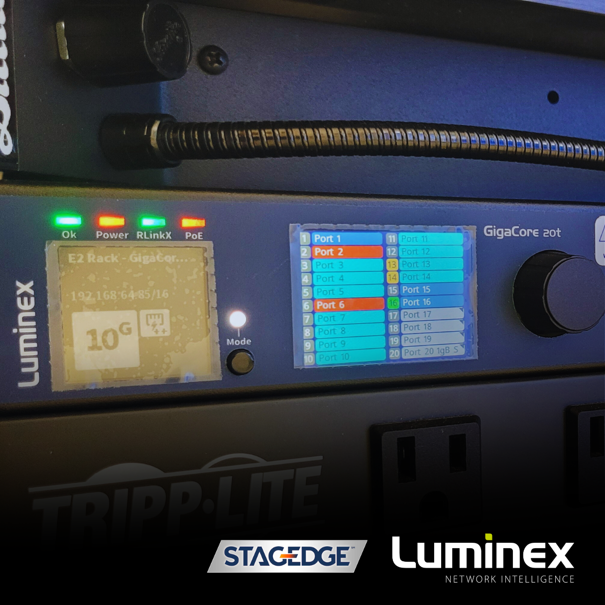 Stagedge Simplifies Event Networking with Luminex