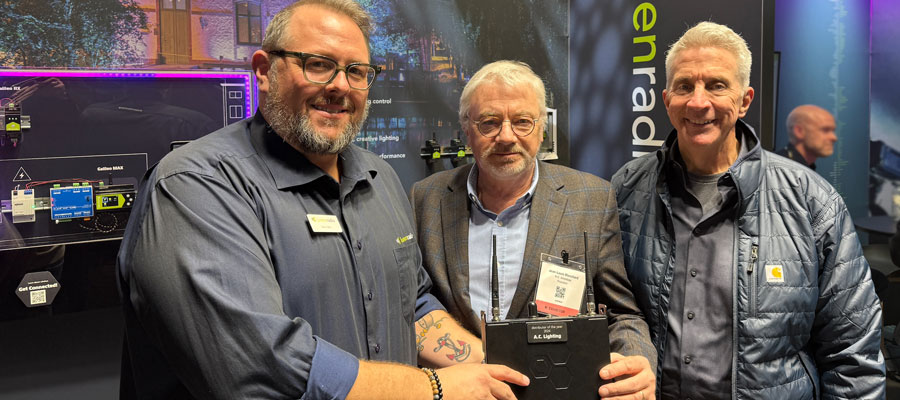 A.C. Lighting Named LumenRadio's Distributor of the Year for 2024